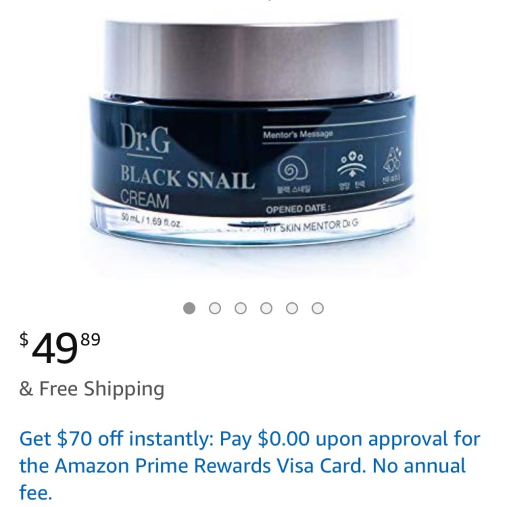 Dr. G Black Snail Cream